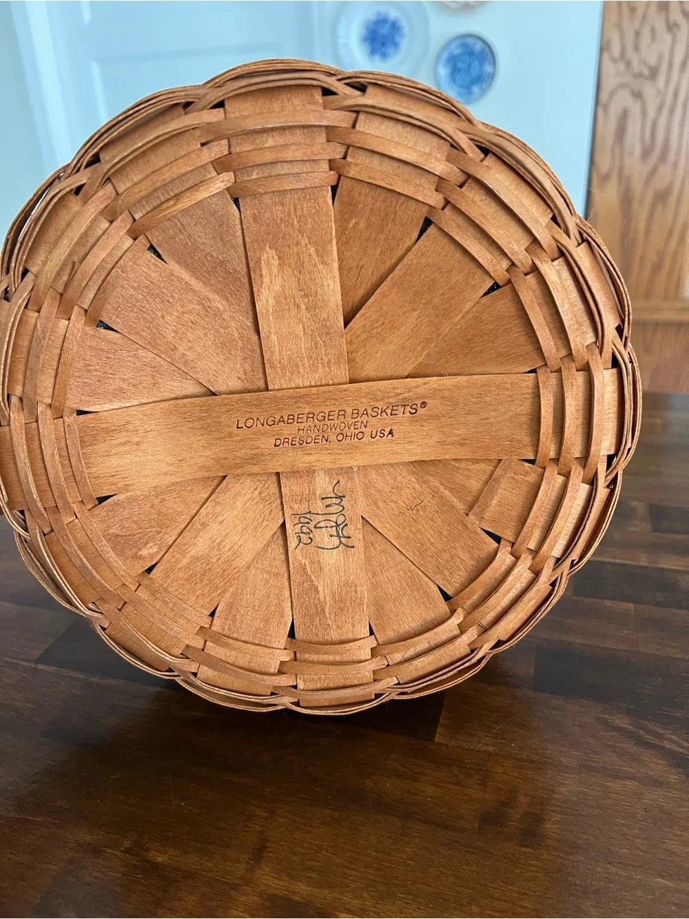 Longaberger Crisco American Cookie Celebration Basket, 1992